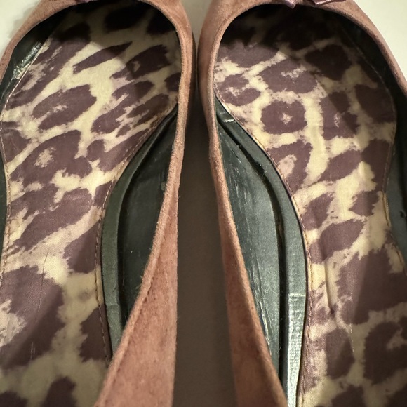 Loft Pointed Toe Jeweled Purple Flats 8.5 - Picture 10 of 12
